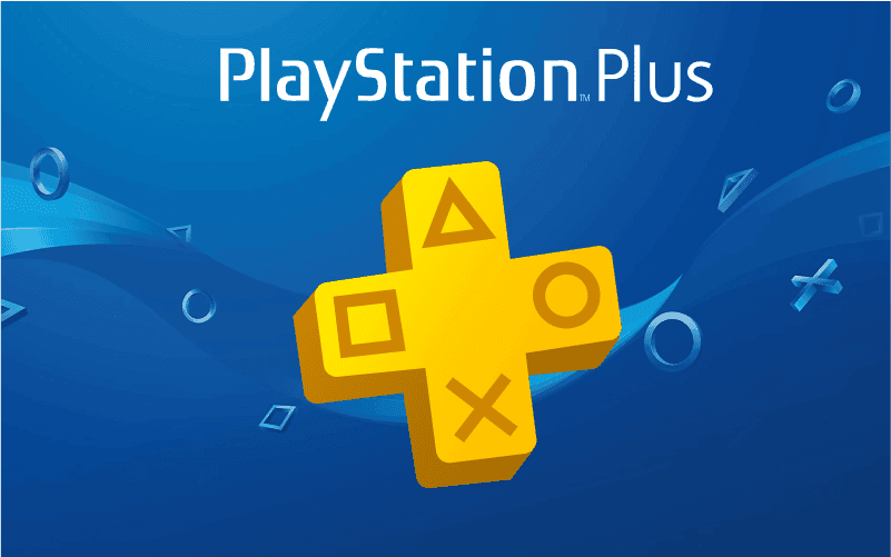 PlayStation Plus blue background